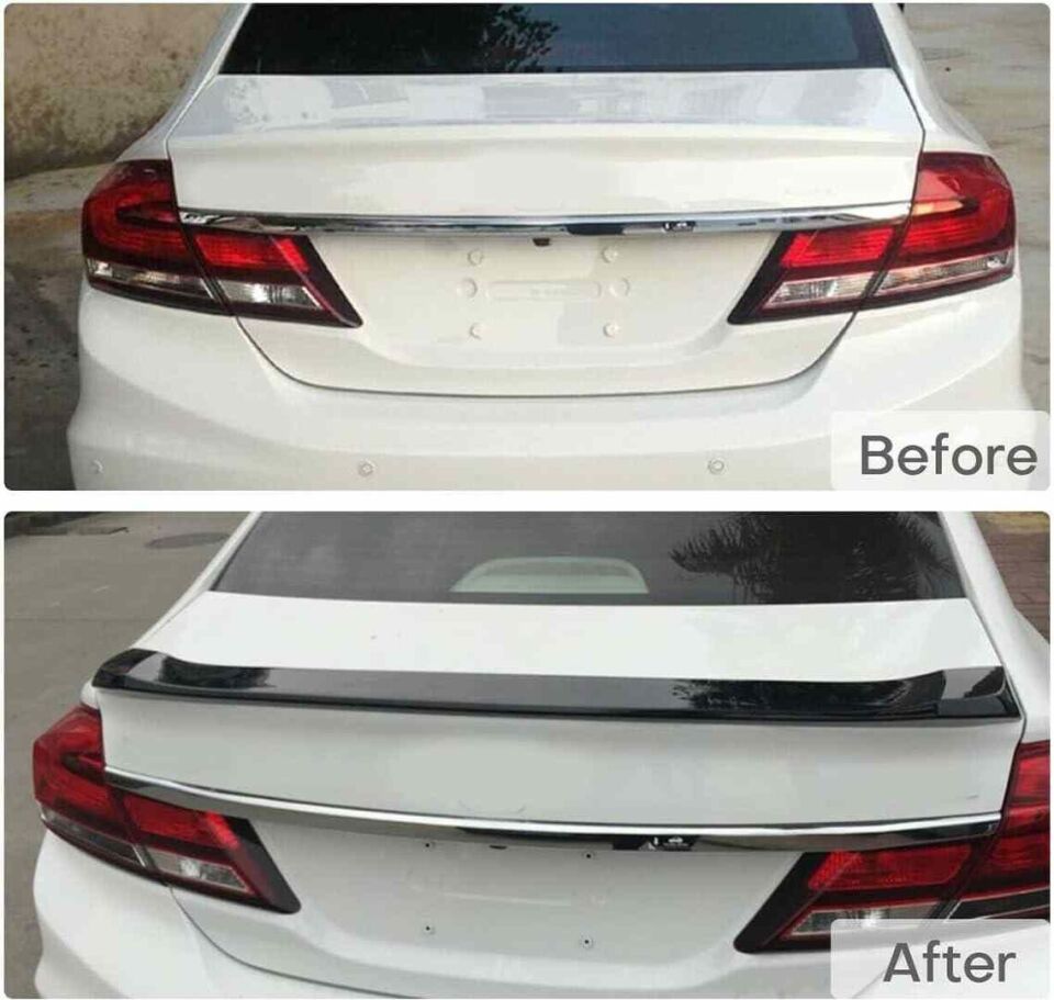 Honda Civic fb7 Anatomik spoiler boyalı (Pianoblack) 2012-2016 arası