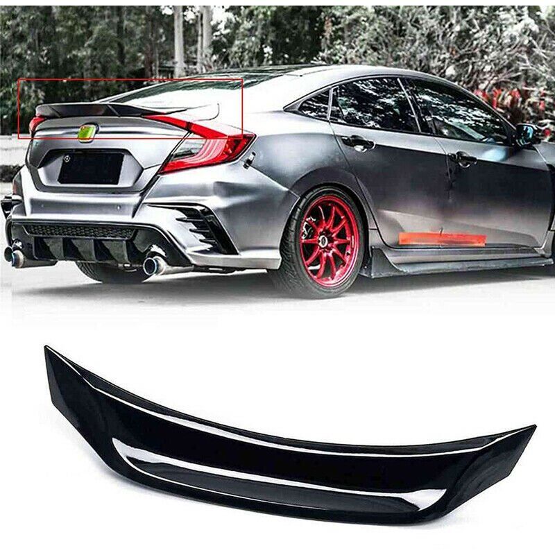Honda Civic fc5 Jdm spoiler boyalı (Pianoblack) 2016-2021 arası