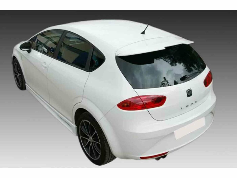 Seat Leon spoiler boyalı (Pianoblack) 2008-2012 arası