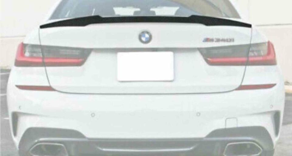 Bmw G20 spoiler boyalı (Pianoblack) 2019 sonrası