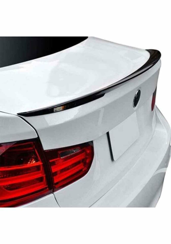 Bmw F30 boyalı spoiler (Pianoblack) 2012-2018 arası