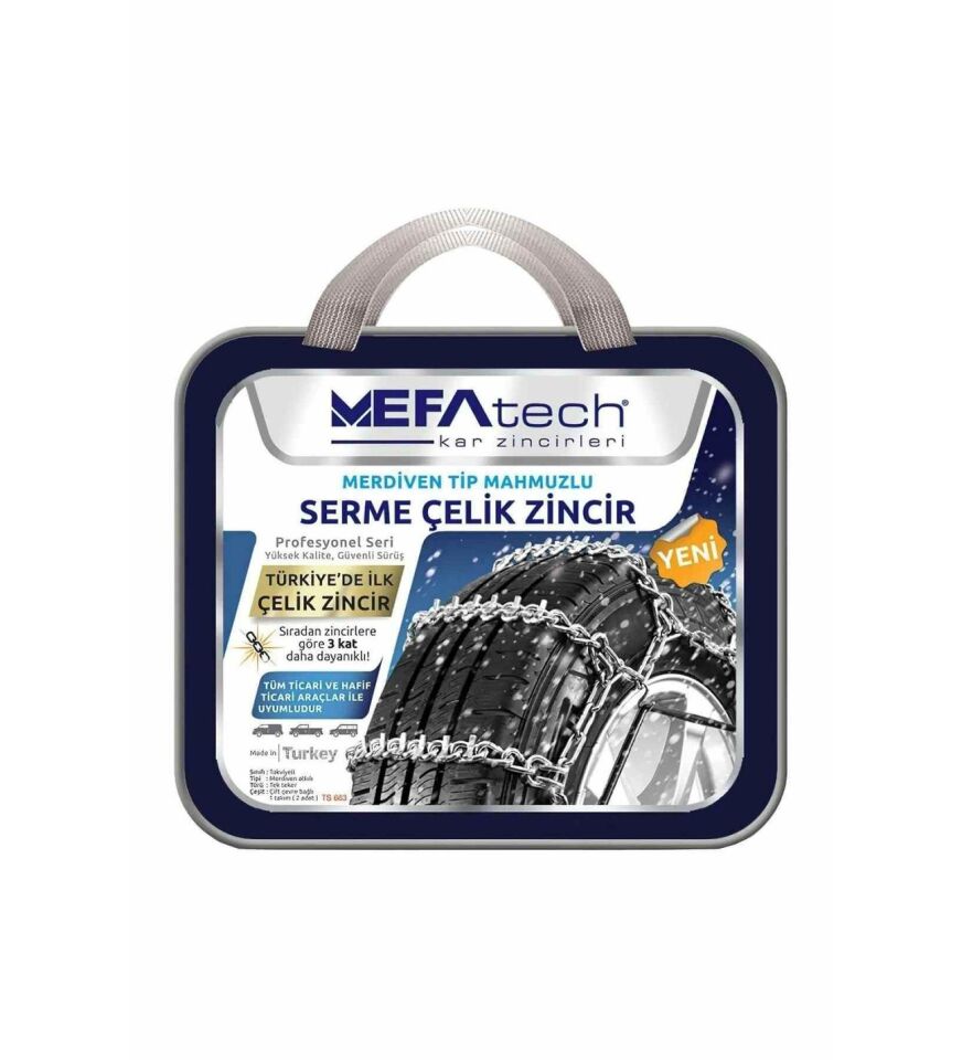 235/75x15 Ebatlarına Uyumlu Serme Kar Patinaj Zinciri Mefatech