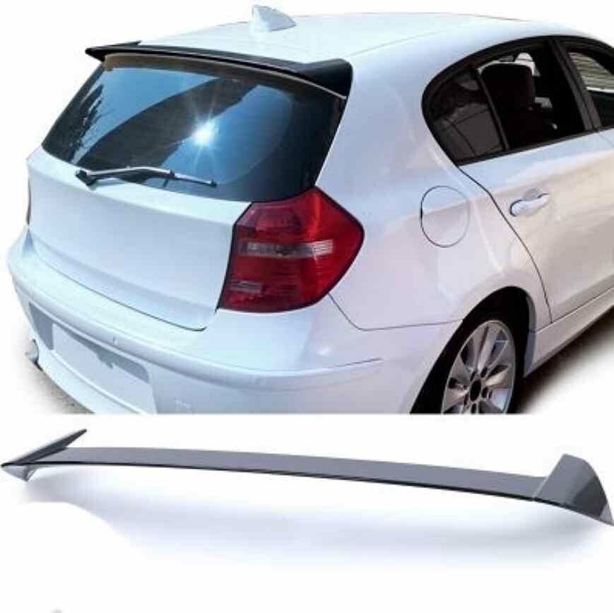 Bmw E81-E87 boyalı spoiler (Pianoblack) 2004-2011 arası