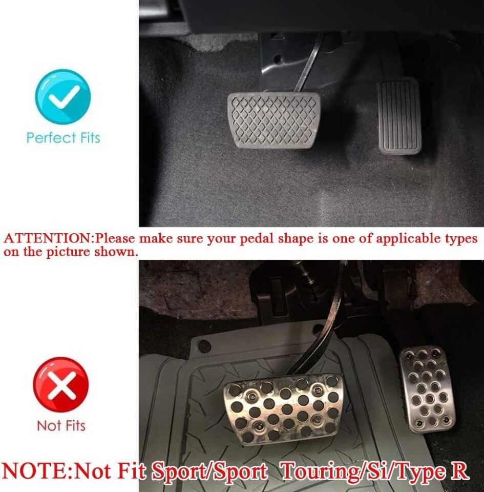 Honda Civic Fc5 otomatik pedal seti geçmeli tip 2016 sonrası modeller