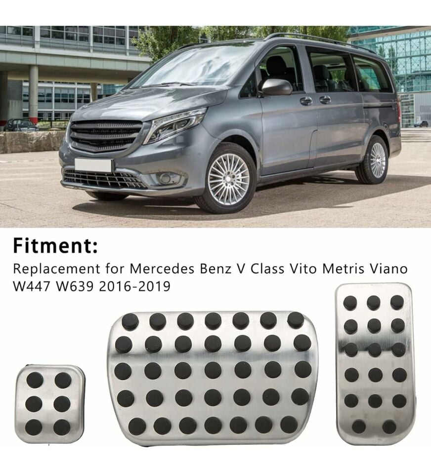 Mercedes Vito manuel pedal seti geçmeli tip 2016 sonrası