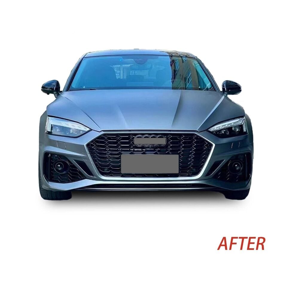 Audi A5 Rs5 Ön Tampon Komple Set 2021+ Sonrası uyumlu Panjursuz