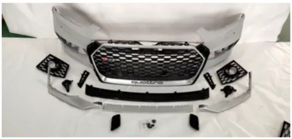 Audi A5 Rs5 Ön Tampon Komple Set 2017-2019 arası uyumlu Panjurlu