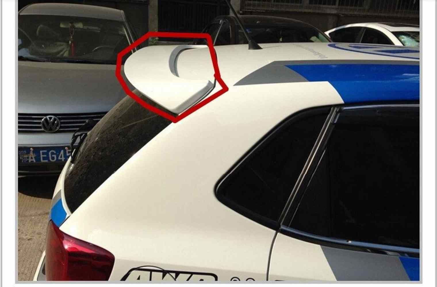 Vw Polo 6r-6c boyalı spoiler (Pianoblack) 2009-2018 arası düz model