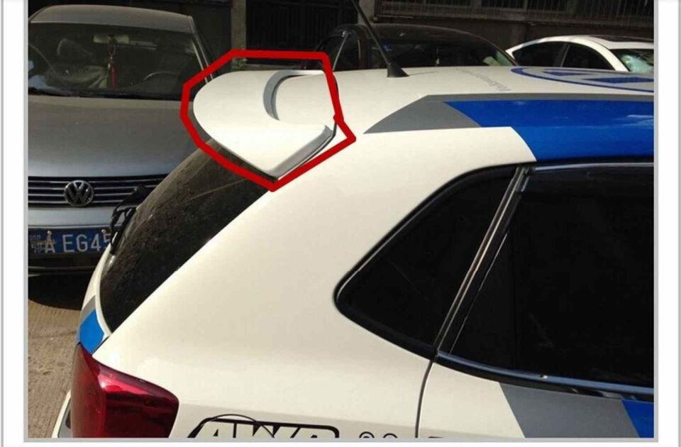 Vw Polo 6r-6c boyalı spoiler (Pianoblack) 2009-2018 arası düz model