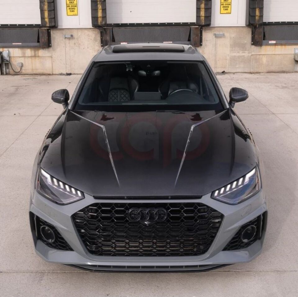 Audi A4 Rs4 Ön Tampon Komple Set 2021-2025 arası uyumlu Panjurlu