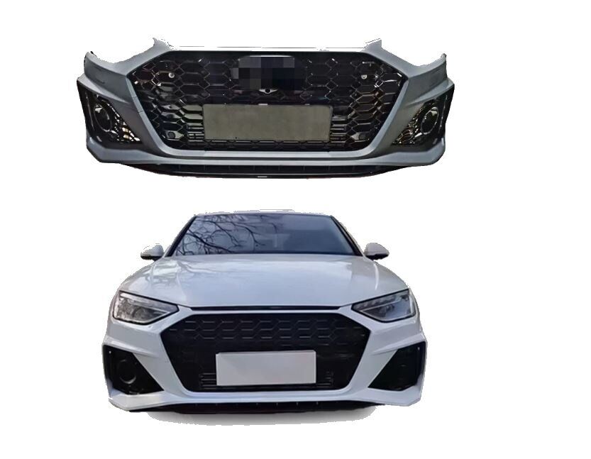Audi A4 Rs4 Ön Tampon Komple Set 2021-2025 arası uyumlu Panjurlu