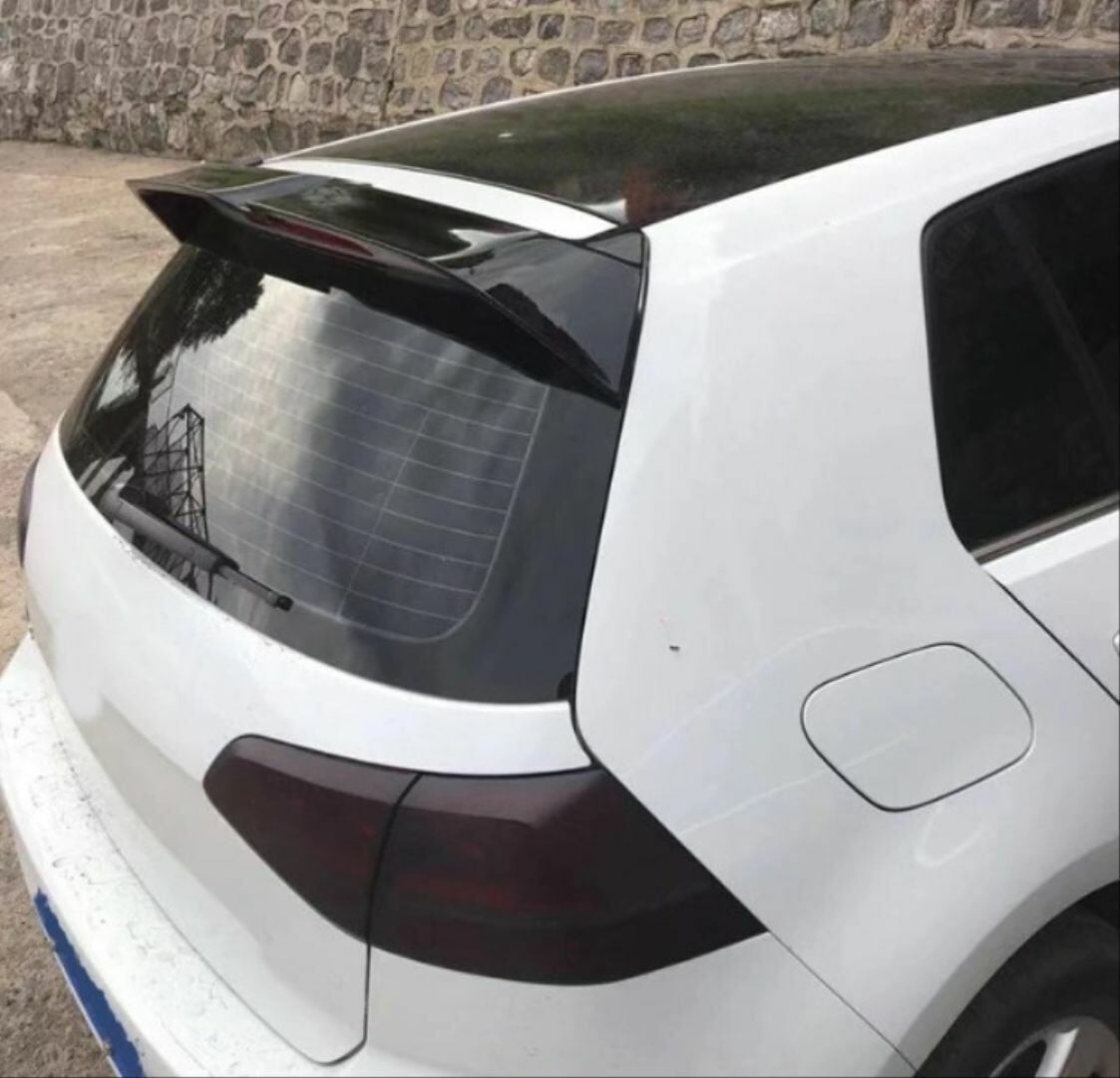 Vw Golf 7-7.5 Gti (Osir) boyalı spoiler (Pianoblack) 2013-2018 arası