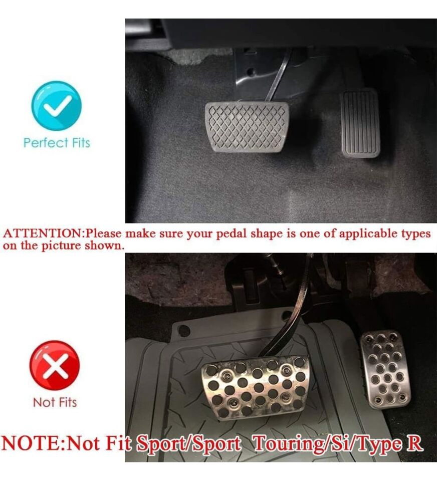 Honda Civic Fc5 otomatik pedal seti geçmeli tip 2016 sonrası modeller