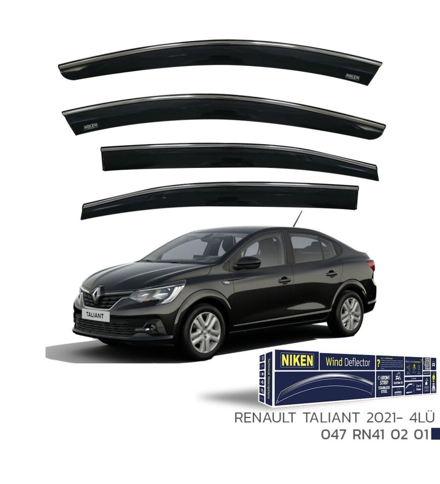 Renault Taliant Kromlu Cam Rüzgarlığı Niken 2021+ sonrası modeller