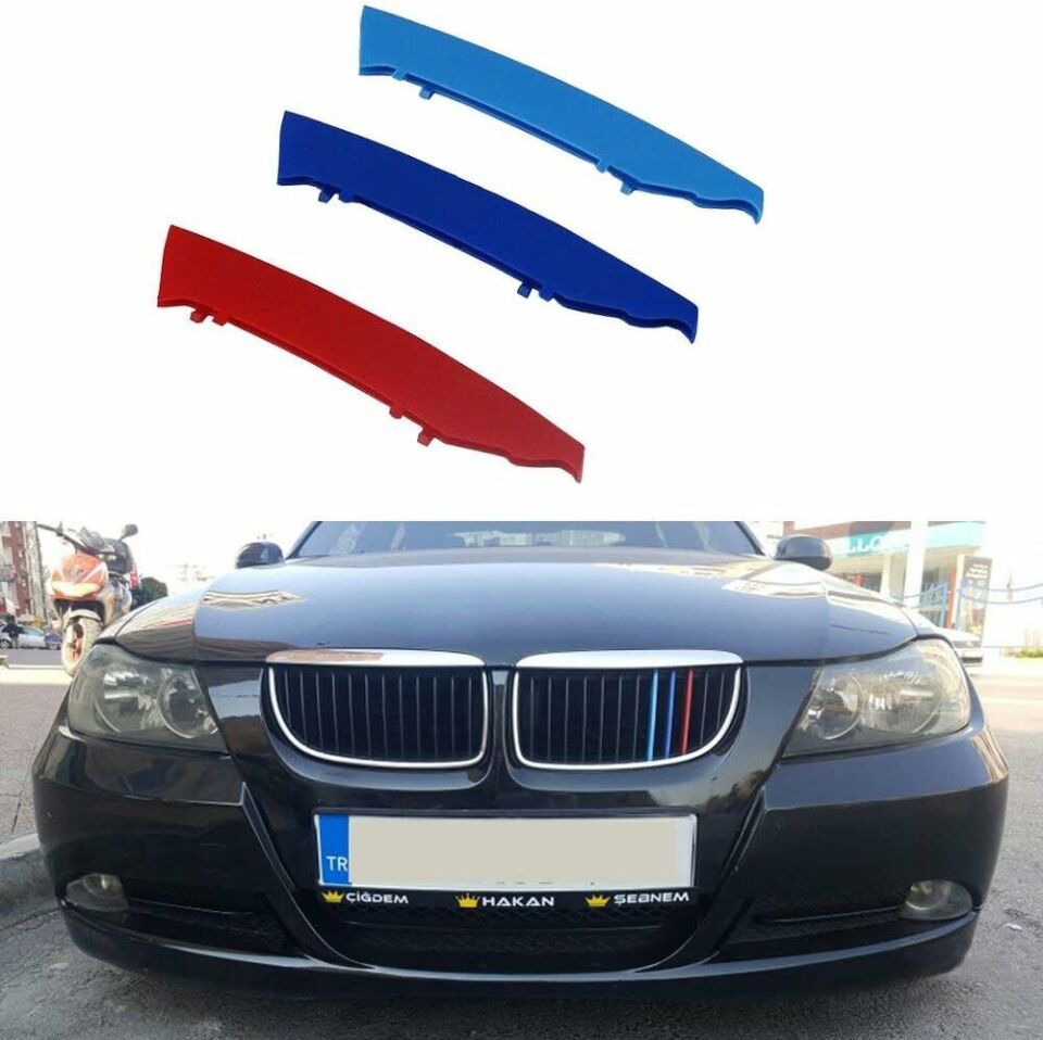 Bmw 3 serisi e90-e91 M Panjur Böbrek Şeridi 2003-2008 arası