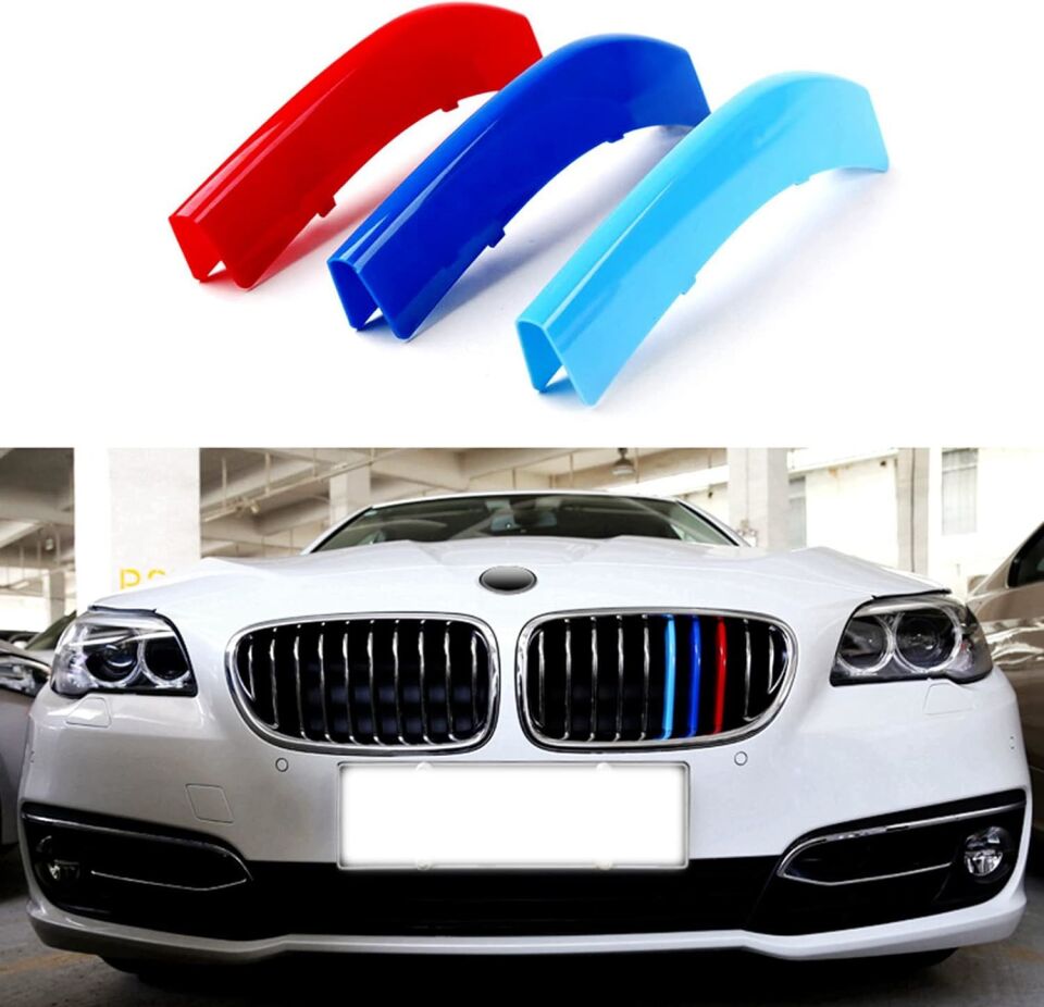 Bmw 5 serisi f10 (10 şeritli panjur) M Panjur Böbrek Şeridi