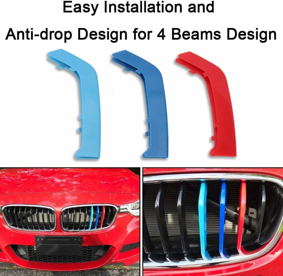 Bmw 3 serisi f30 sports (8 tırnak) M Panjur Böbrek Şeridi 2013-2017 arası