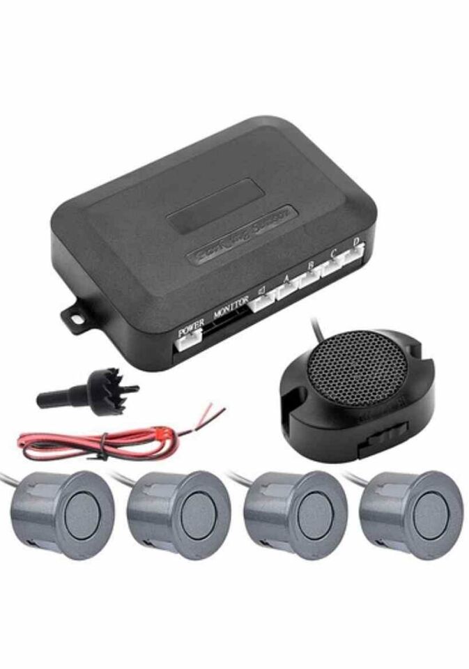 Araç Park Sensörü 18mm bip-bip sesli Gri AEM