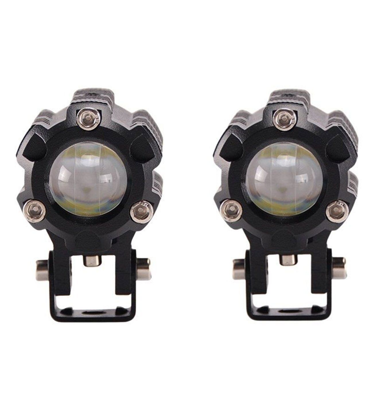 Offroad sis lambası beyaz-sarı (6.5 cm x 4.5cm 6.5cm ) 10w 12-80v set / LASS347