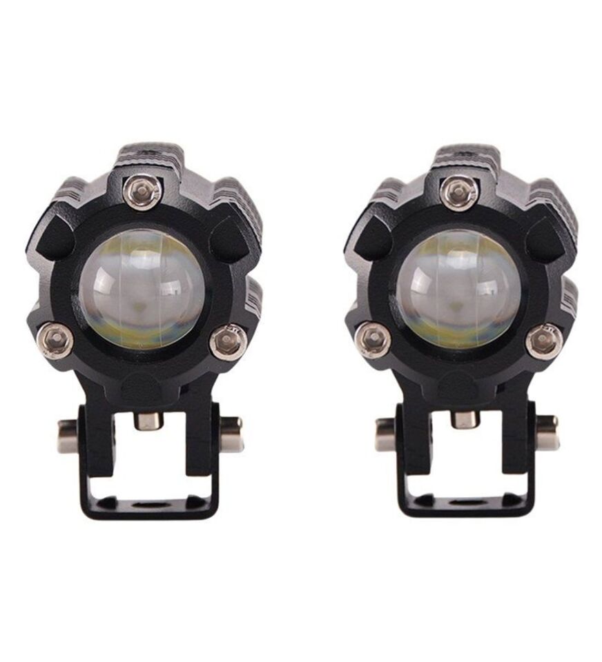 Offroad sis lambası beyaz-sarı (6.5 cm x 4.5cm 6.5cm ) 10w 12-80v set / LASS347