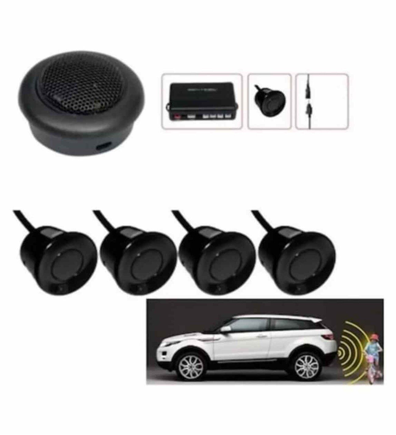 Araç Park Sensörü 22mm bip-bip sesli Siyah AEM