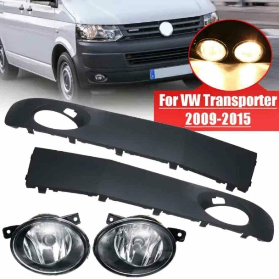 Volkswagen Transporter T5 Makyajlı Sis Farı Lambası ve panjur seti 2010-2016 arası