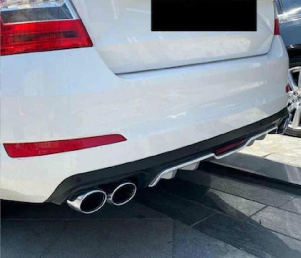 Skoda Octavia uyumlu üniversal difüzör Gri 2013-2017 arası