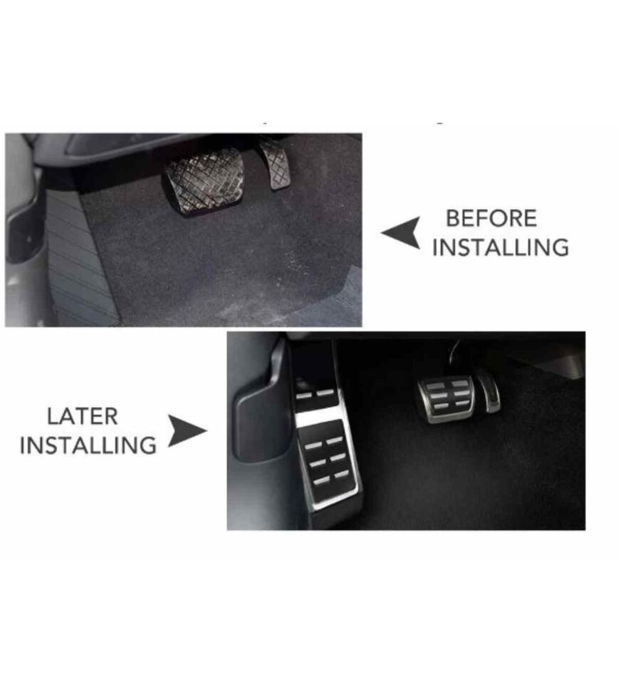 Audi A4 B8 otomatik pedal seti geçmeli tip 2007 sonrası