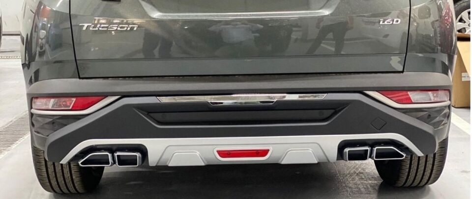 Hyundai Tucson Arka Tampon Koruması  2021+ Uyumlu (Set Değildir)