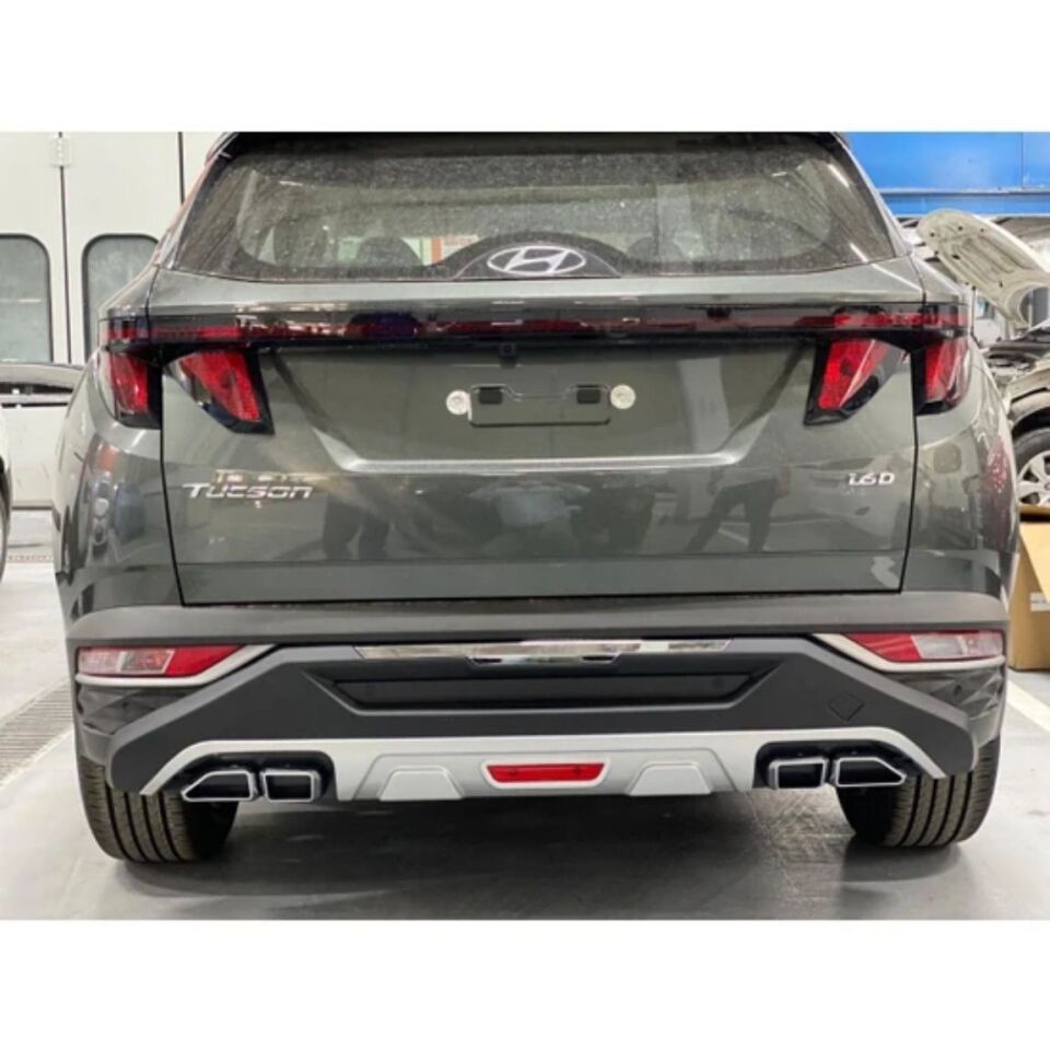 Hyundai Tucson Arka Tampon Koruması  2021+ Uyumlu (Set Değildir)