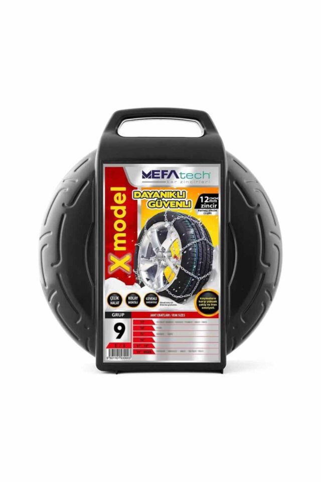 255/40x17 Ebatlarına Uyumlu Takmatik X tipi Kar Patinaj Zinciri Prozin