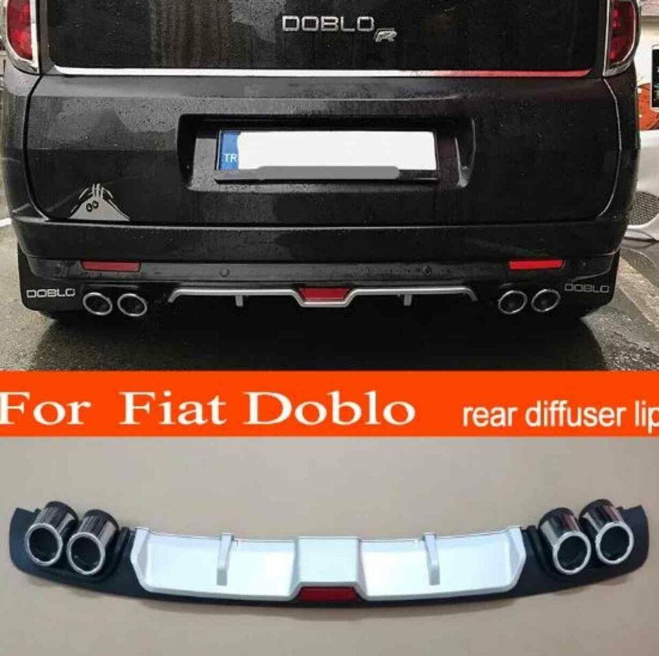 Fiat Doblo 2-3-4 uyumlu üniversal difüzör Gri 2010 sonrası modeller