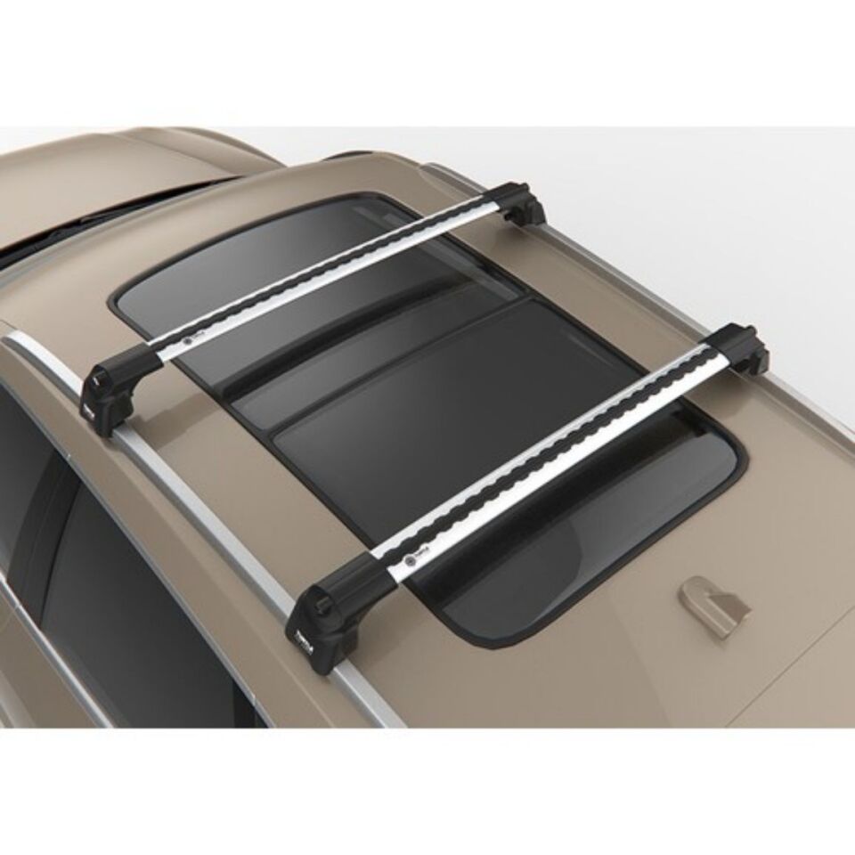 Jeep Grand Cherokee (Wk2) Suv Tavan Ara Atkı Seti (94-98cm) Gri 2011-Sonrası