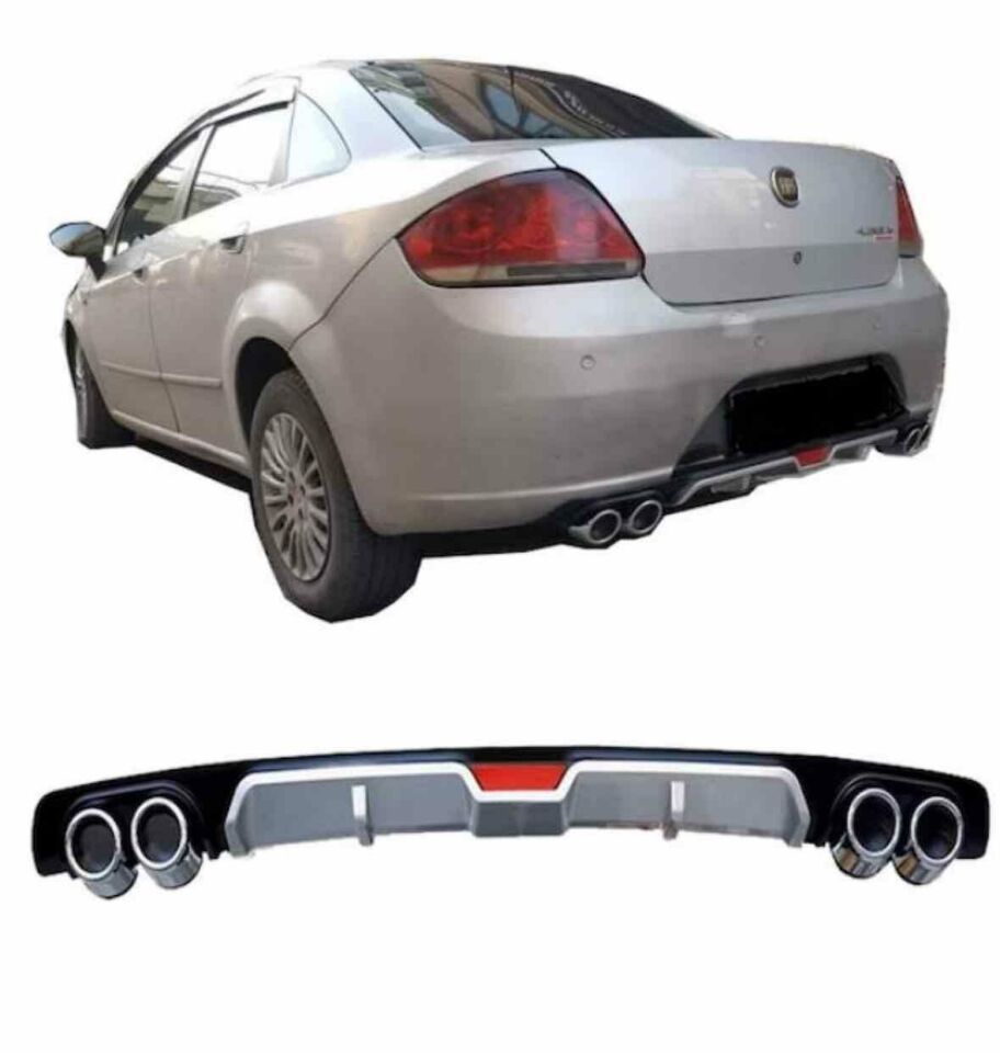 Fiat Linea uyumlu üniversal difüzör Siyah tüm modeller