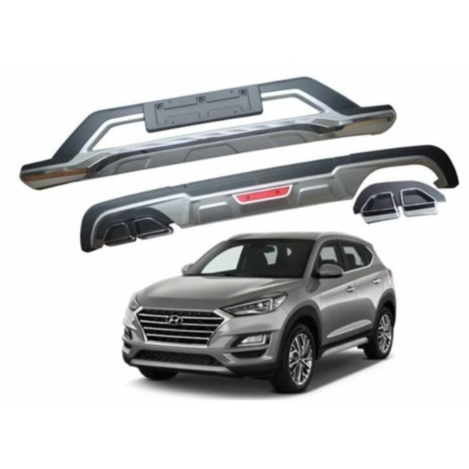Dmb Hyundai tucson ön arka tampon koruması difüzör 2018-2021