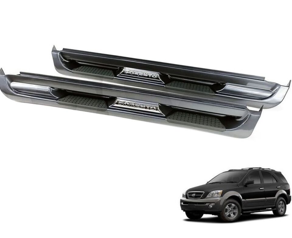 Kıa Sorento Yan Basamak 2003-2006 Arası Uyumlu Siyah Oem Boyalı