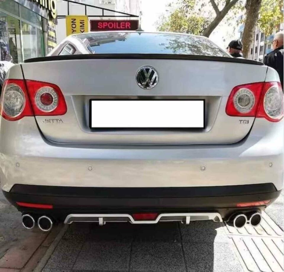Vw Jetta Mk5 uyumlu üniversal difüzör Gri 2005-2010 arası