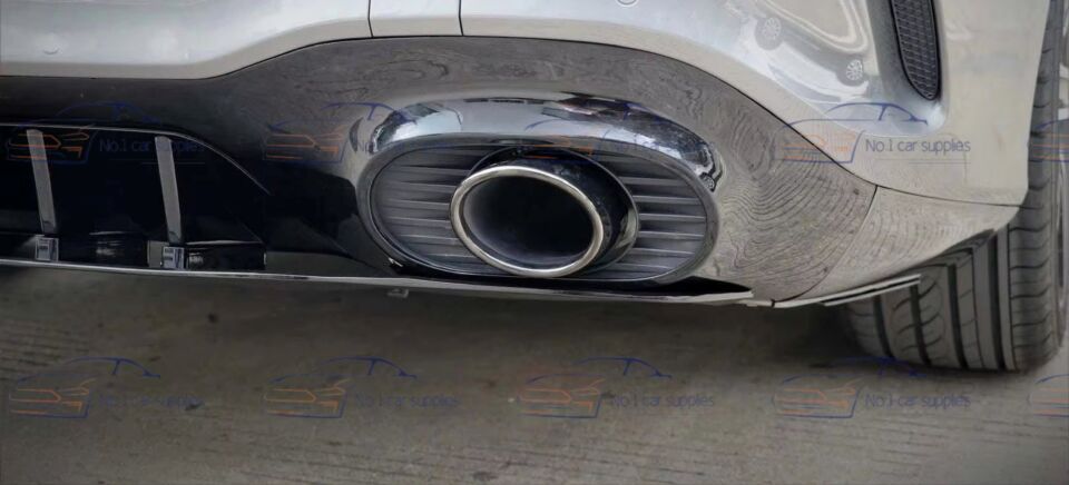 Mercedes A Serisi W177 Hb A35 Amg Arka Difüzör 2019-2023 Arası uyumlu Tek Çıkış