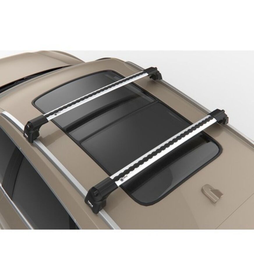 Jeep Grand Cherokee (Wk2) Suv Tavan Ara Atkı Seti (94-98cm) Gri 2011-Sonrası
