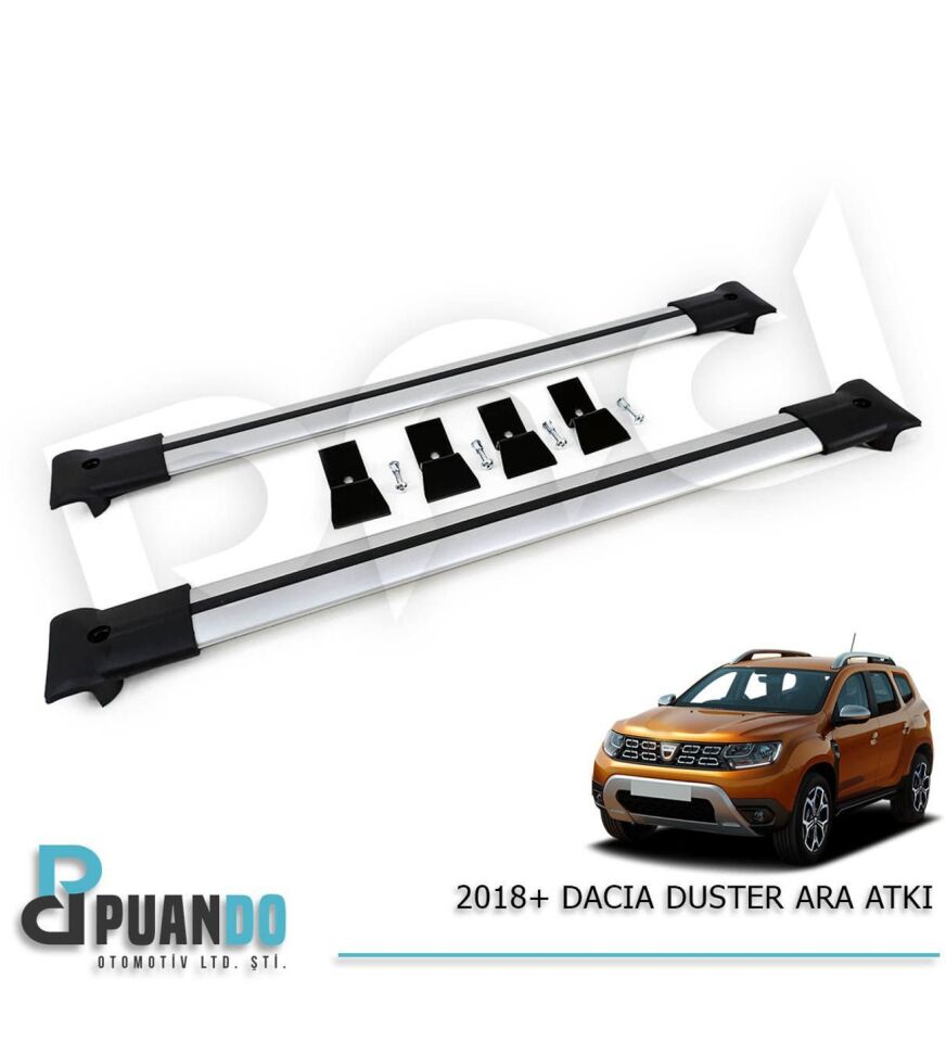 Dacia Duster Ara Atkı  Gri 2018+ sonrası uyumlu Pnd