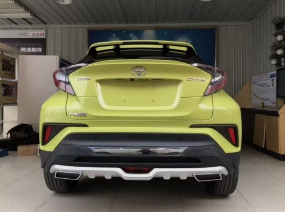 Toyota Chr Arka Koruma 2018+ Sonrası Uyumlu