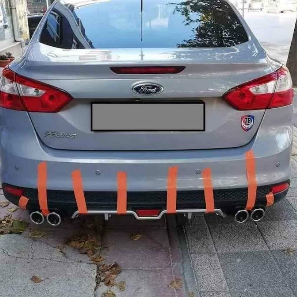 Ford Focus hb-sd uyumlu üniversal difüzör Gri 2011-2015 arası