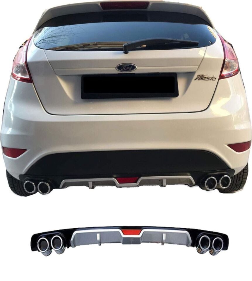 Ford Fiesta uyumlu üniversal difüzör Gri 2009-2016 arası
