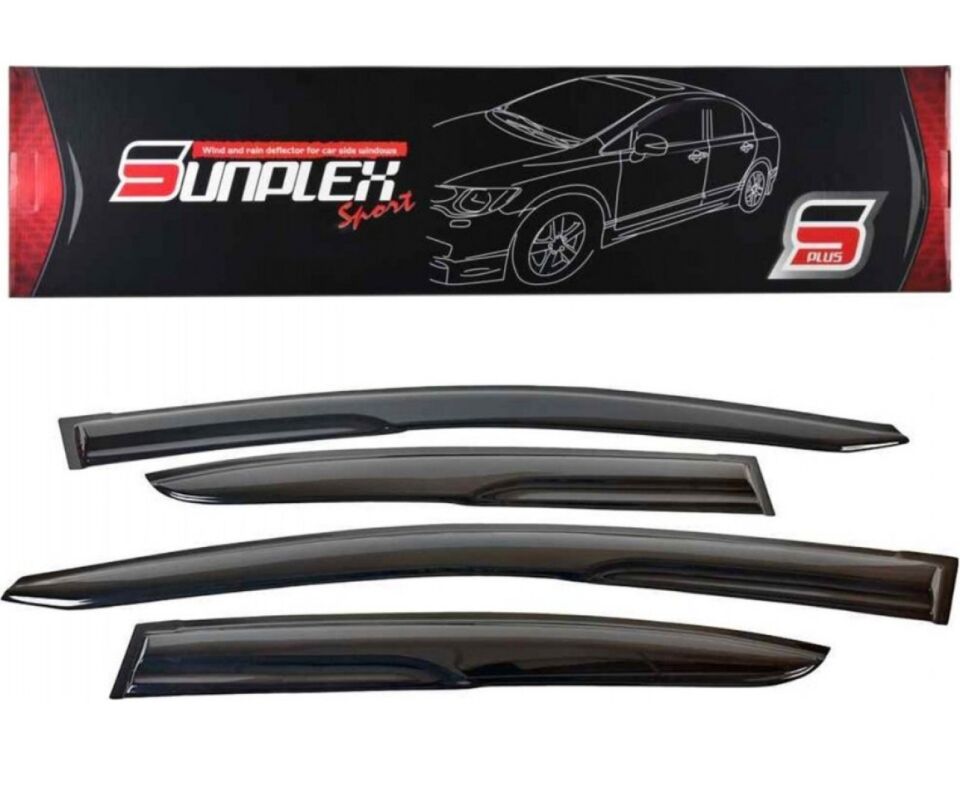 Fiat Egea Mugen Cam Rüzgarlığı 2015+ 4'lü Sunplex
