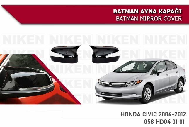 Honda Civic fd6 Yarasa Ayna Kapağı 2006-2012 arası modeller