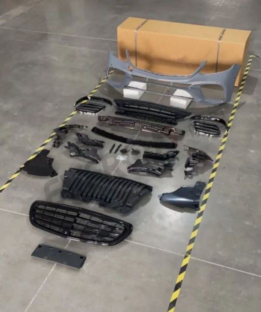 Mercedes E Serisi W213 E63S Ön Tampon 2016-2020 Arası (Administrative Version)
