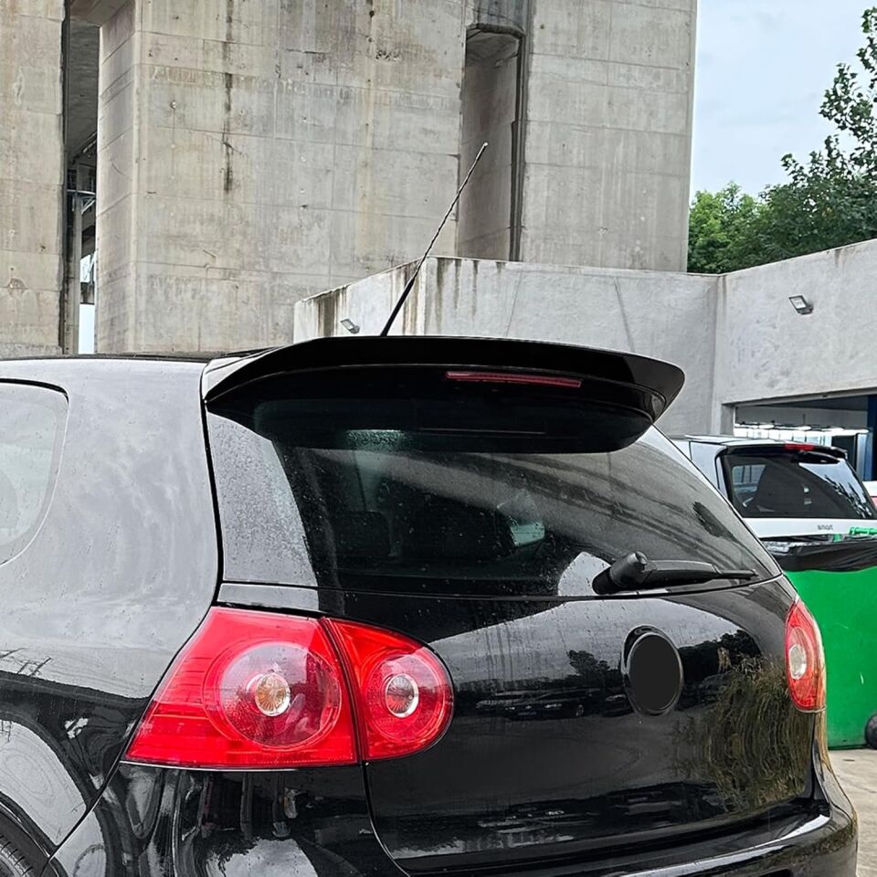 Vw Golf 5 Gti Boyalı Bagaj Üstü Spoiler 2003-2008 arası uyumlu