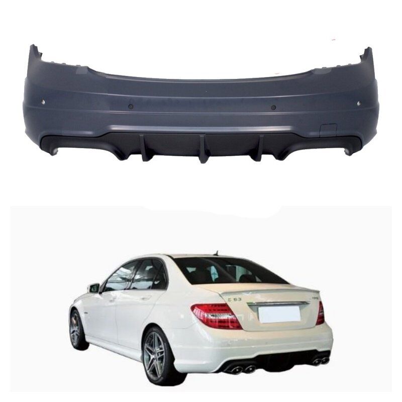 Mercedes C Serisi W204 C63 Arka Tampon Set 2008-2014 Arası Uyumlu