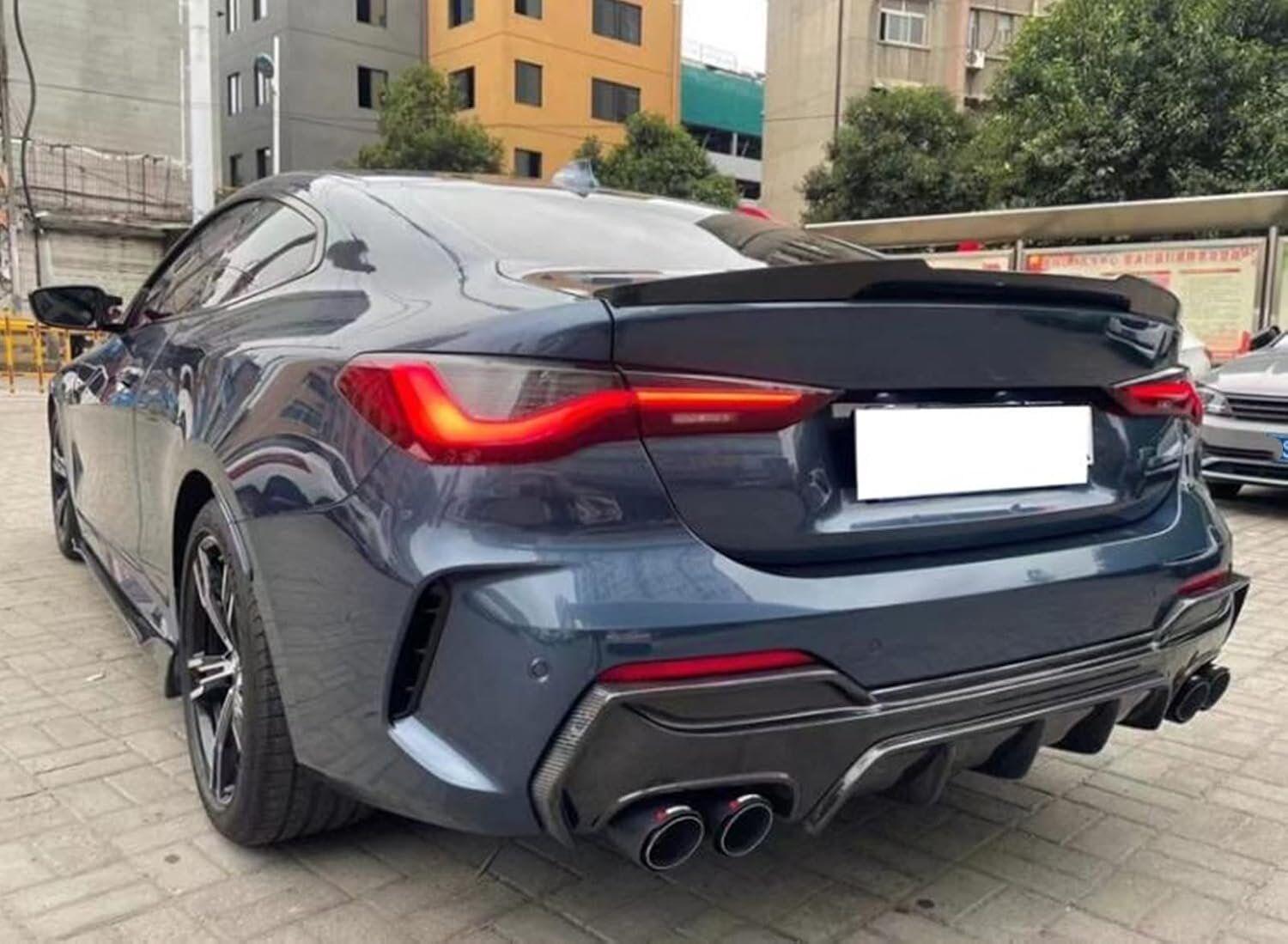 Bm-w 4 Serisi G22 2 kapı Psm Boyalı Bagaj Üstü Spoiler 2021-2025 arası