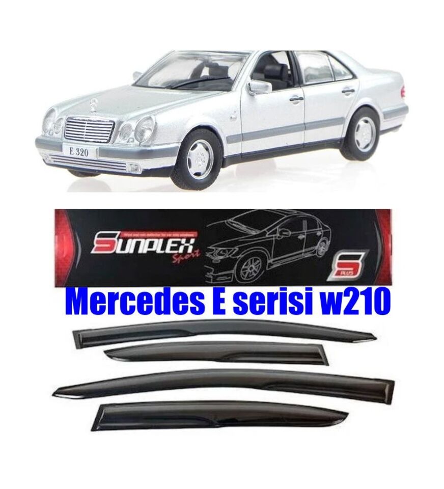 Mercedes E serisi w210 Mugen Cam Rüzgarlığı 1996-2001 arası 4'lü Sunplex